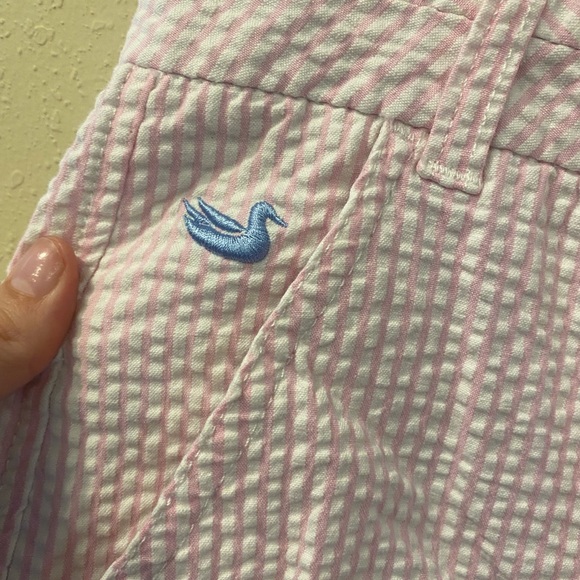 Southern Marsh The Brighton Short - Pink/Navy (6) - Picture 4 of 4
